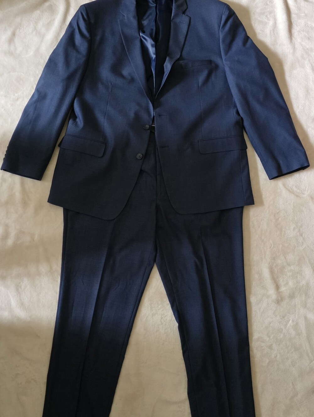 Marc New York Andrew Marc Classic Men's Navy Two-Piece Suit